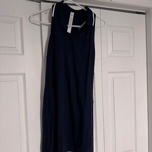 Lululemon Navy Blue Racerback Collared Dress size 12